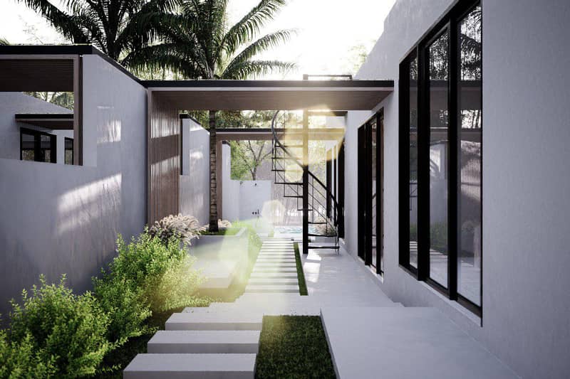 New villas with swimming pools and picturesque views, Bali, Indonesia — photo 15