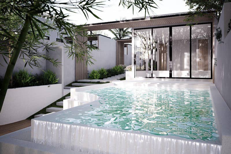 New villas with swimming pools and picturesque views, Bali, Indonesia — photo 3