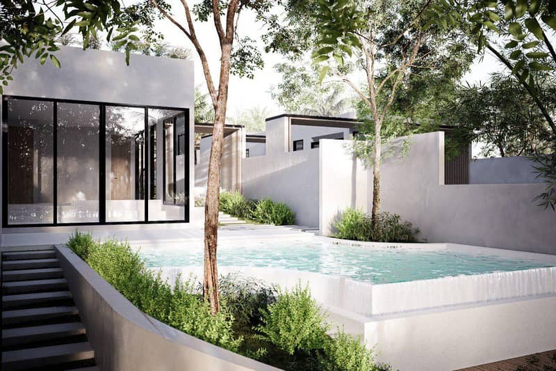 New villas with swimming pools and picturesque views, Bali, Indonesia — photo 4