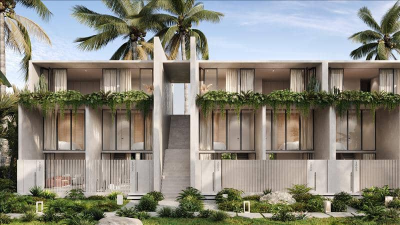 First class beachfront complex of villas and townhouses with a huge swimming pool and restaurants, Melasti, Bali, Indonesia — photo 14