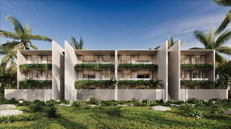 First class beachfront complex of villas and townhouses with a huge swimming pool and restaurants, Melasti, Bali, Indonesia — photo 12