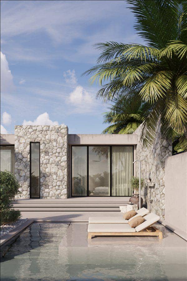 First class beachfront complex of villas and townhouses with a huge swimming pool and restaurants, Melasti, Bali, Indonesia — photo 4