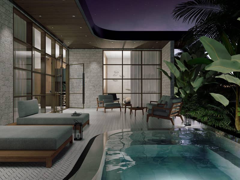 First class beachfront complex of villas and townhouses with a huge swimming pool and restaurants, Melasti, Bali, Indonesia — photo 18