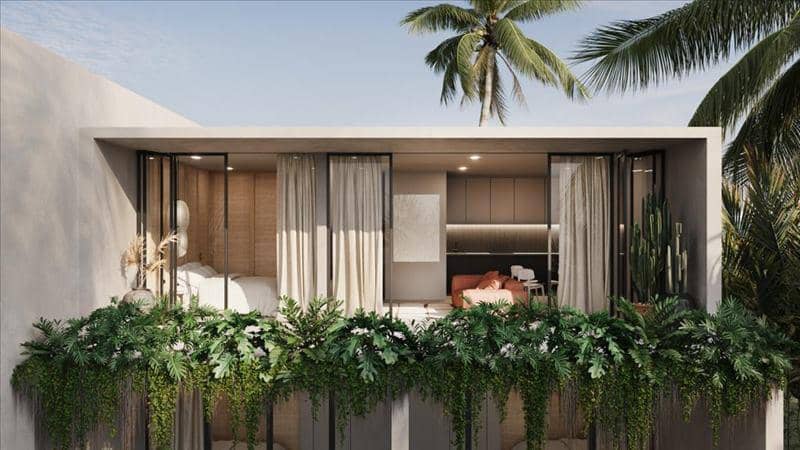 First class beachfront complex of villas and townhouses with a huge swimming pool and restaurants, Melasti, Bali, Indonesia — photo 10