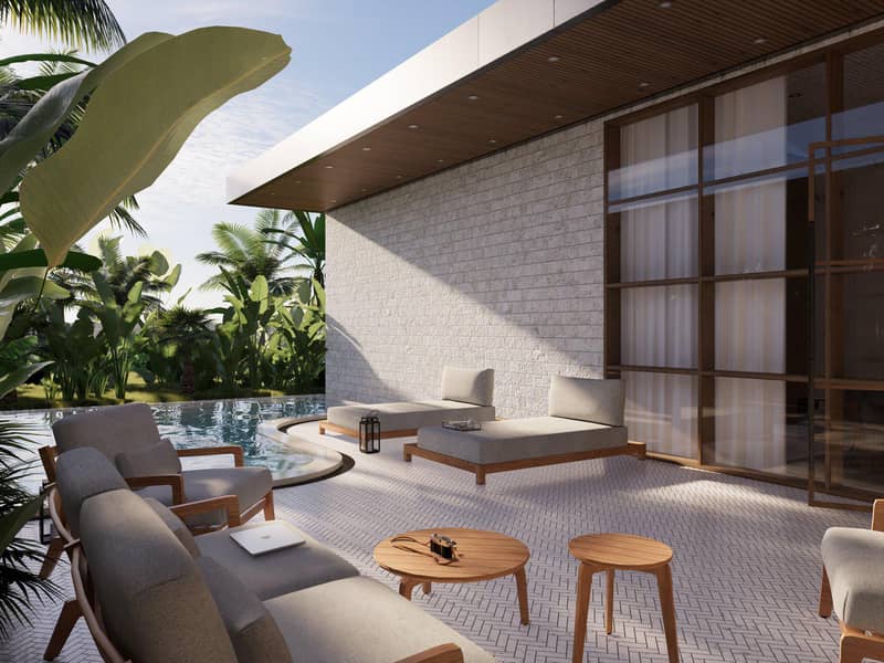 First class beachfront complex of villas and townhouses with a huge swimming pool and restaurants, Melasti, Bali, Indonesia — photo 19