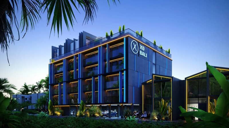Premium apartments and villas with large rooftop and outdoor cinema, Changgu, Bali, Indonesia — photo 3