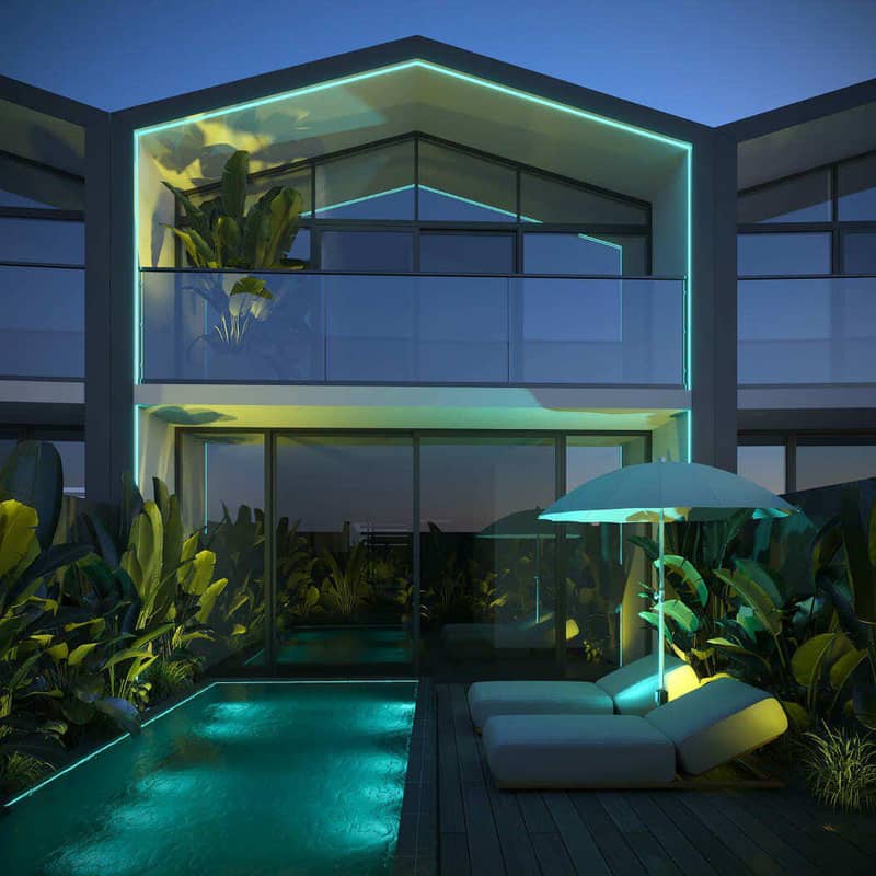 Premium apartments and villas with large rooftop and outdoor cinema, Changgu, Bali, Indonesia — photo 3