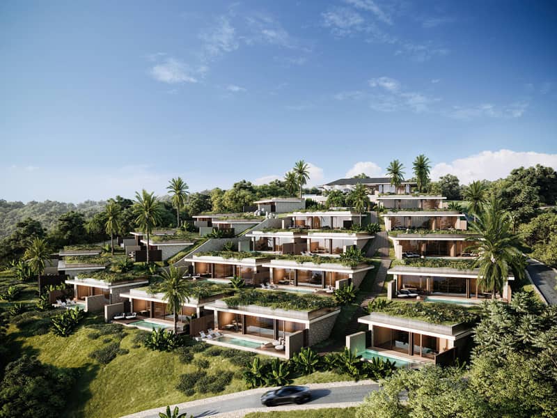 New residential complex of villas with panoramic ocean views in Nusa Penida, Indonesia — photo 2