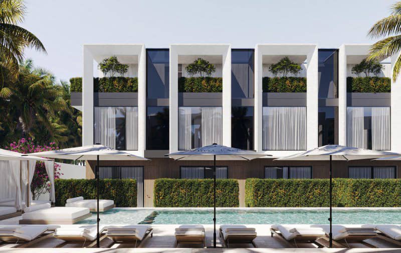 Villas and apartments in a complex with a swimming pool and spa 5 minutes from the ocean, on the main street of Canggu, Bali, Indonesia — photo 2