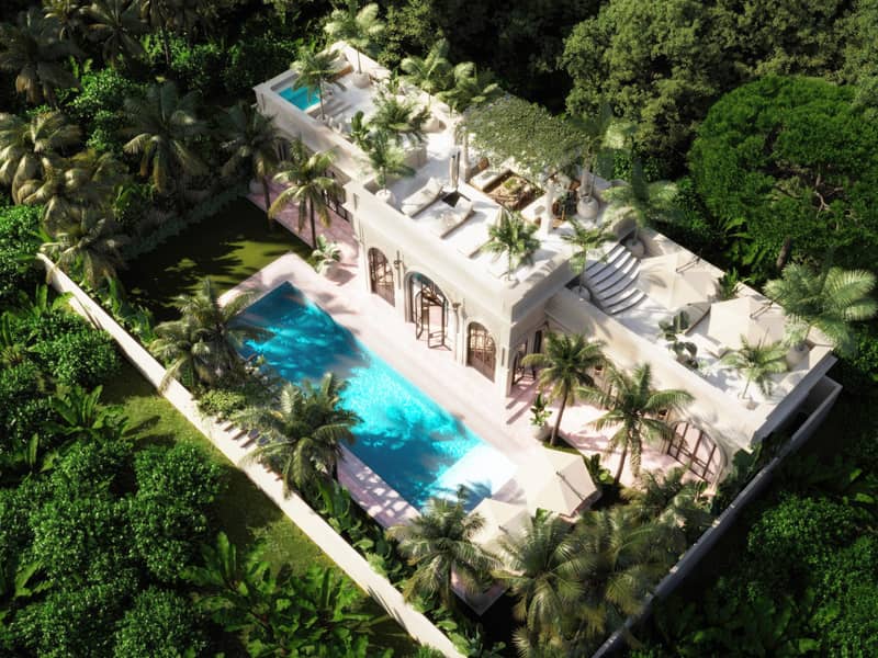 New complex of villas with shops and restaurants, 4 minutes from Pandawa Beach, Bali, Indonesia — photo 20