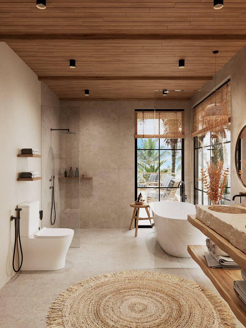 New villa with a view of the jungles in a residential complex with co-working areas, 5 minutes from the center of Ubud, Bali, Indonesia — photo 25