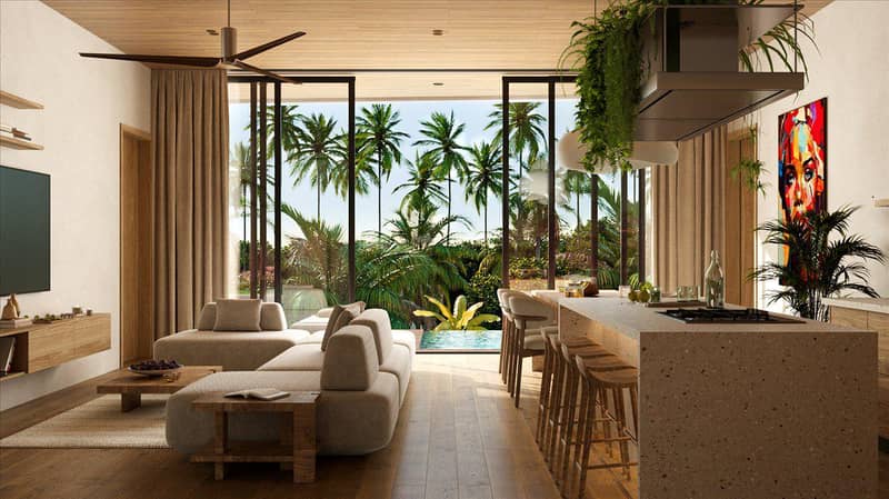 Новый закрытый комплекс вилл с 5-звездочным обслуживанием рядом с живописным водопадом, Убуд, Бали, Индонезия — фото 6