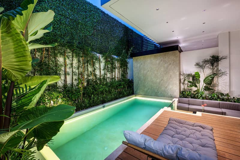 Luxury designer villas with pools in Tibubeneng, Bali, Indonesia — photo 3
