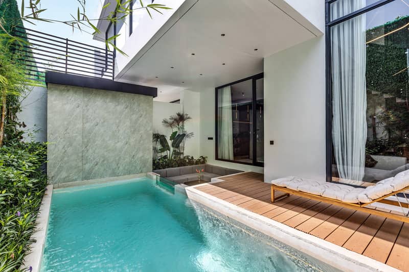 Luxury designer villas with pools in Tibubeneng, Bali, Indonesia — photo 4