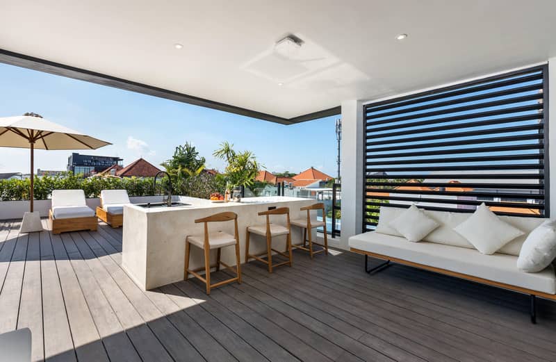 Luxury designer villas with pools in Tibubeneng, Bali, Indonesia — photo 22