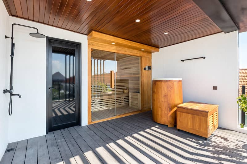 Luxury designer villas with pools in Tibubeneng, Bali, Indonesia — photo 23