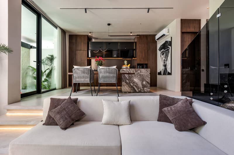 Luxury designer villas with pools in Tibubeneng, Bali, Indonesia — photo 9