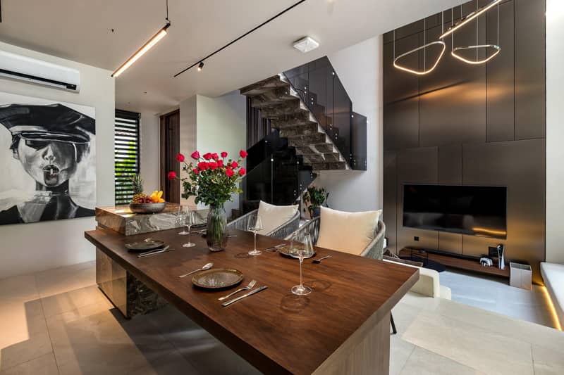 Luxury designer villas with pools in Tibubeneng, Bali, Indonesia — photo 10