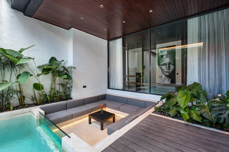 Luxury designer villas with pools in Tibubeneng, Bali, Indonesia — photo 27