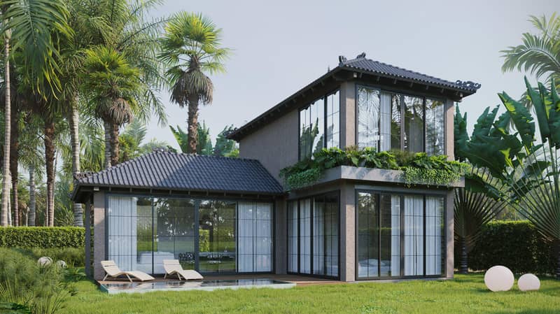 New complex of villas with a spa center and hotel services, Ubud, Bali, Indonesia — photo 17