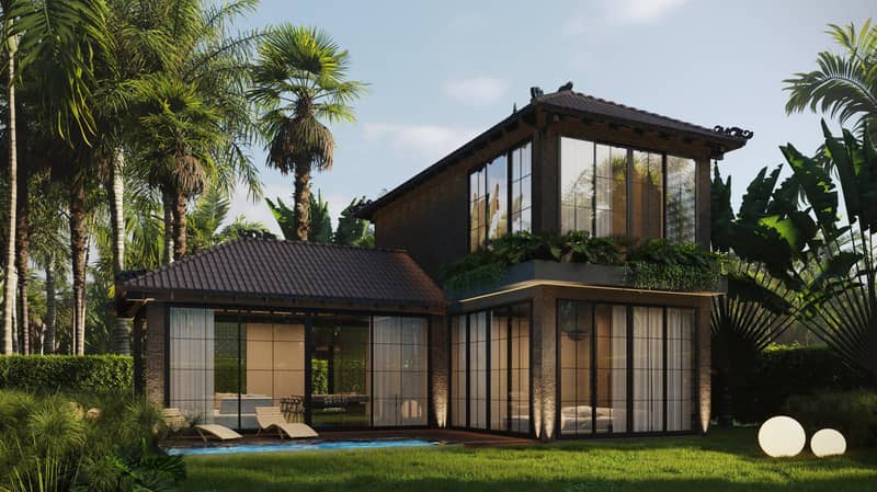 New complex of villas with a spa center and hotel services, Ubud, Bali, Indonesia — photo 2