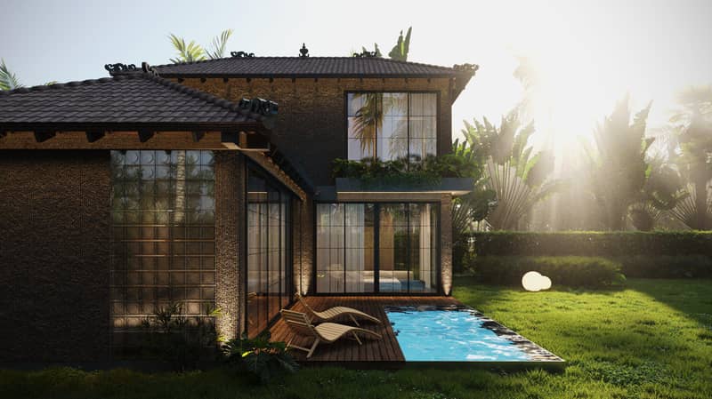 New complex of villas with a spa center and hotel services, Ubud, Bali, Indonesia — photo 4