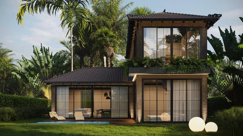 New complex of villas with a spa center and hotel services, Ubud, Bali, Indonesia — photo 3