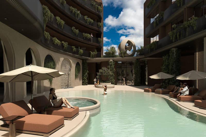 New wellness complex with a spa center, a restaurant and a co-working space near beaches, Bali, Indonesia — photo 21