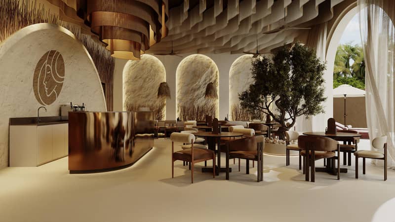 New wellness complex with a spa center, a restaurant and a co-working space near beaches, Bali, Indonesia — photo 19