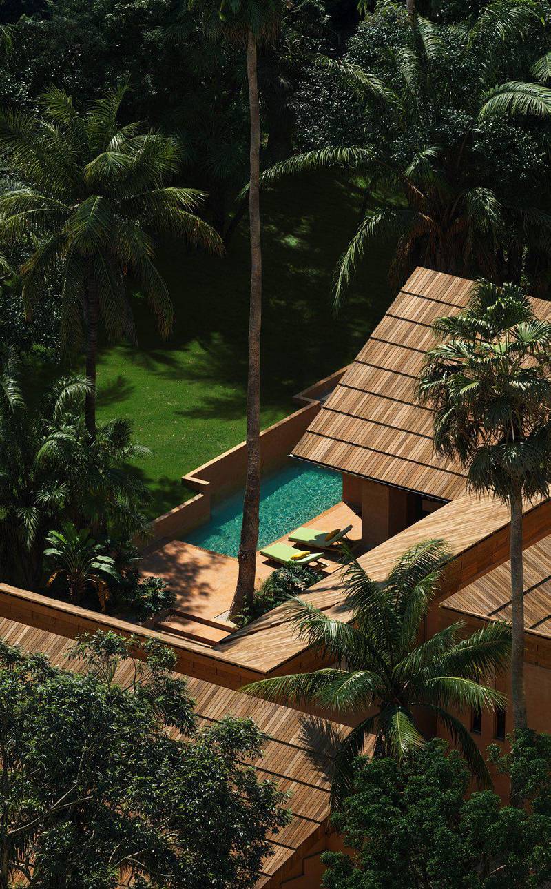 New complex of traditional villas with a wellness center, Bali, Indonesia — photo 11