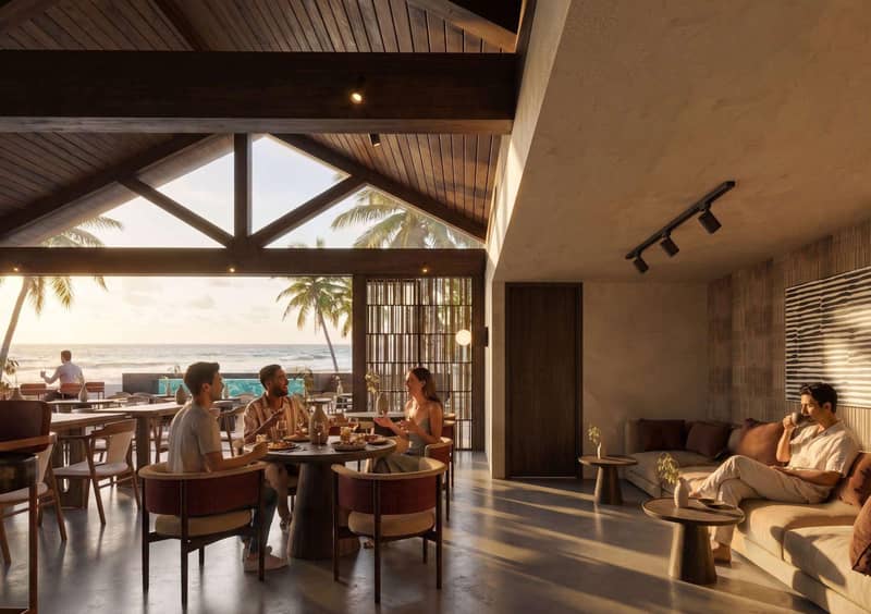 New project with a swimming pool and a restaurant, 150 meters from Lima Beach, Bali, Indonesia — photo 20
