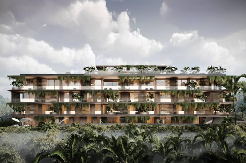 New project with a swimming pool and a restaurant, 150 meters from Lima Beach, Bali, Indonesia — photo 17