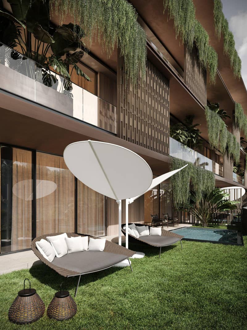 New project with a swimming pool and a restaurant, 150 meters from Lima Beach, Bali, Indonesia — photo 11