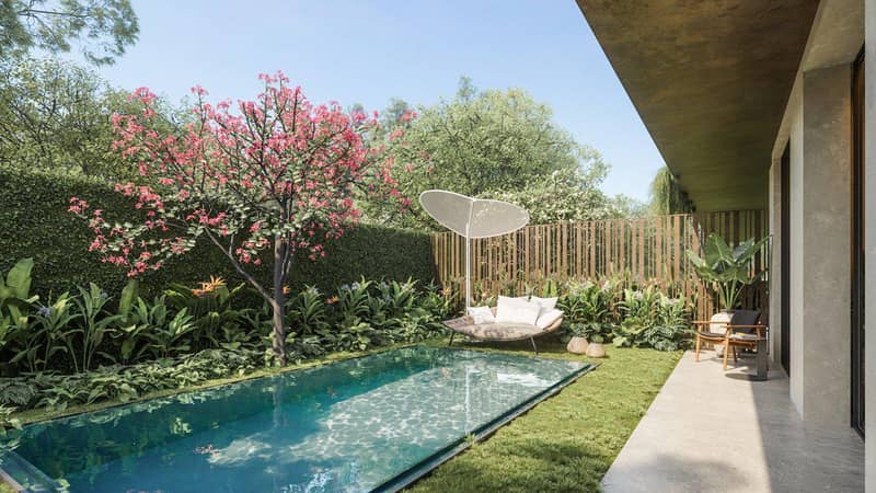 New project with a swimming pool and a restaurant, 150 meters from Lima Beach, Bali, Indonesia — photo 9