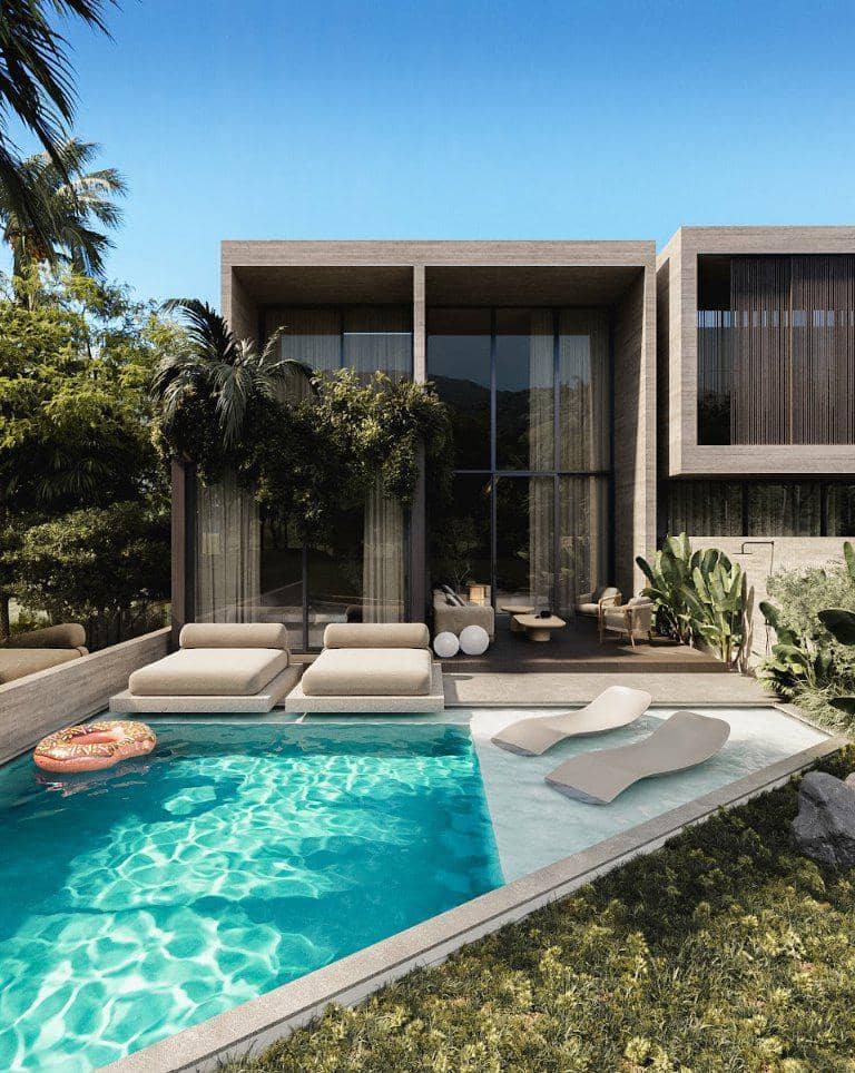 New complex of furnished villas in a prestigious area, 4 minutes from Pererenan Beach, Bali, Indonesia — photo 5