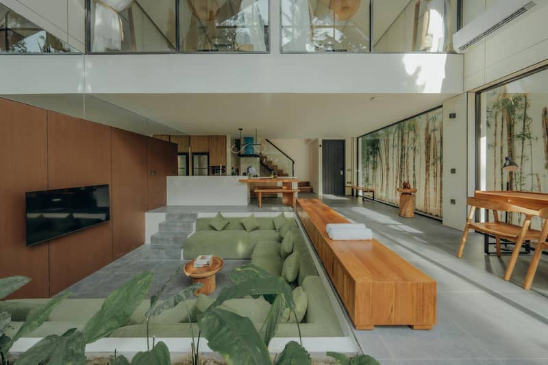 New stylish townhouse complex surrounded by jungle, Gianyar, Bali, Indonesia — photo 26