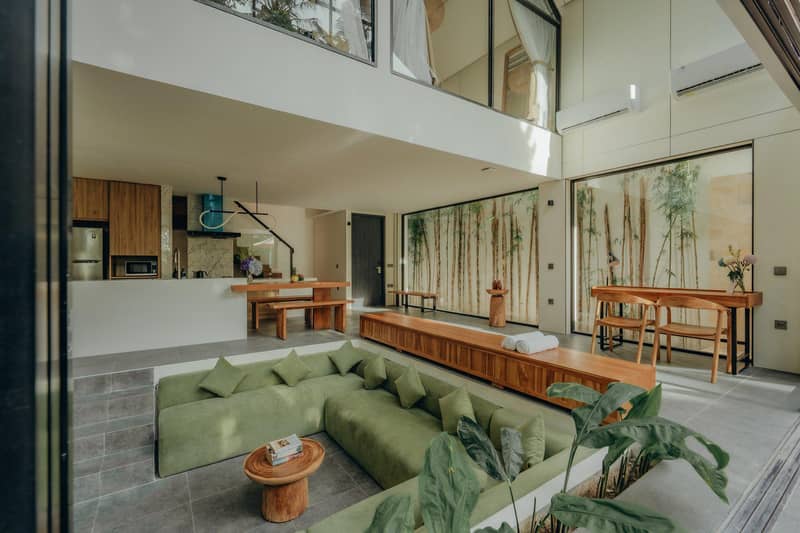 New stylish townhouse complex surrounded by jungle, Gianyar, Bali, Indonesia — photo 31