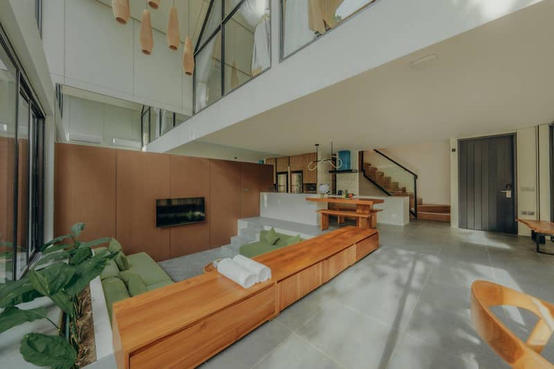 New stylish townhouse complex surrounded by jungle, Gianyar, Bali, Indonesia — photo 24