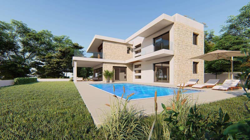 1 new villa in residential complex in Peyia — photo 2