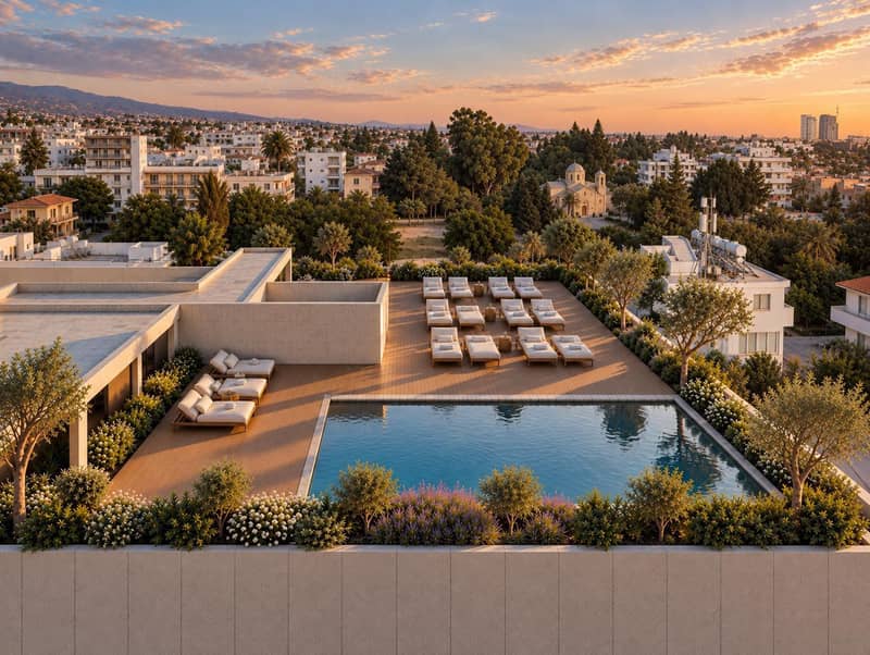 7 new flats in residential complex in Kato Paphos — photo 6