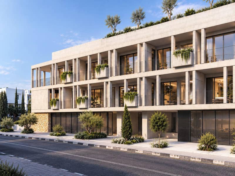 7 new flats in residential complex in Kato Paphos — photo 4
