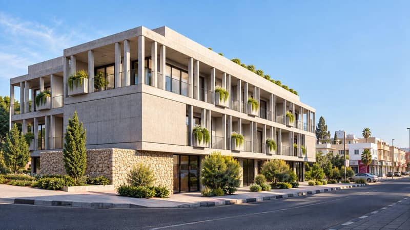 7 new flats in residential complex in Kato Paphos — photo 3