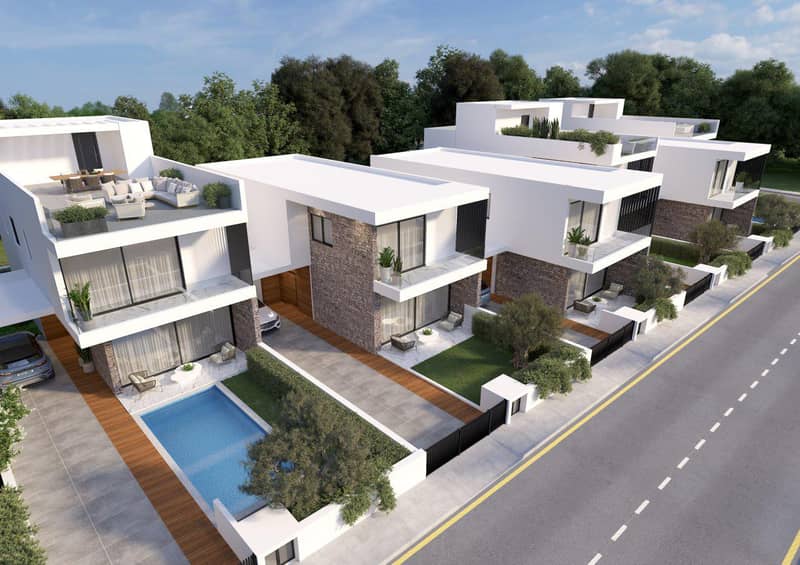 6 new villas in residential complex in Geroskipou — photo 4