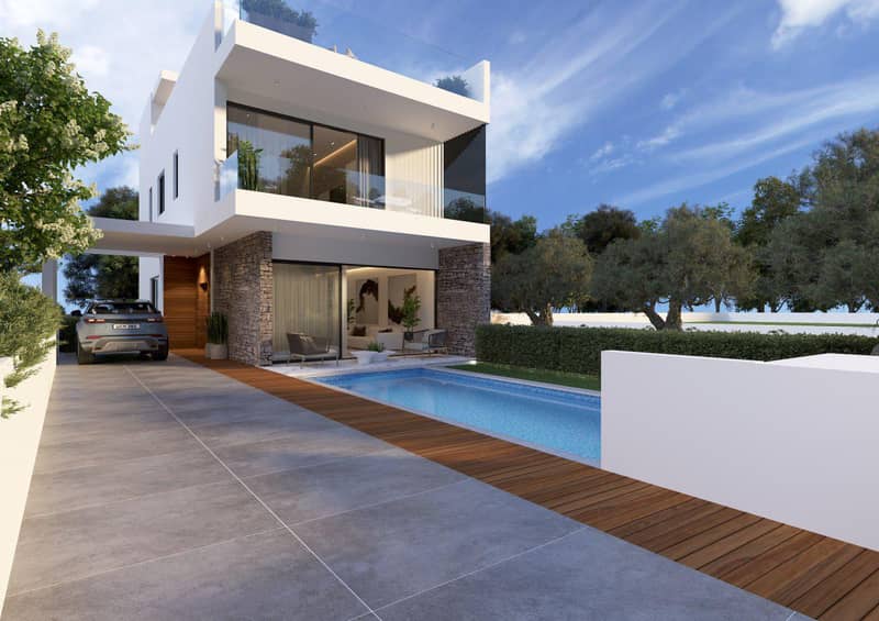 6 new villas in residential complex in Geroskipou — photo 2