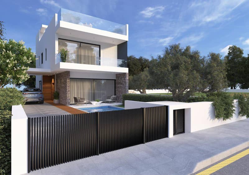 6 new villas in residential complex in Geroskipou — photo 3