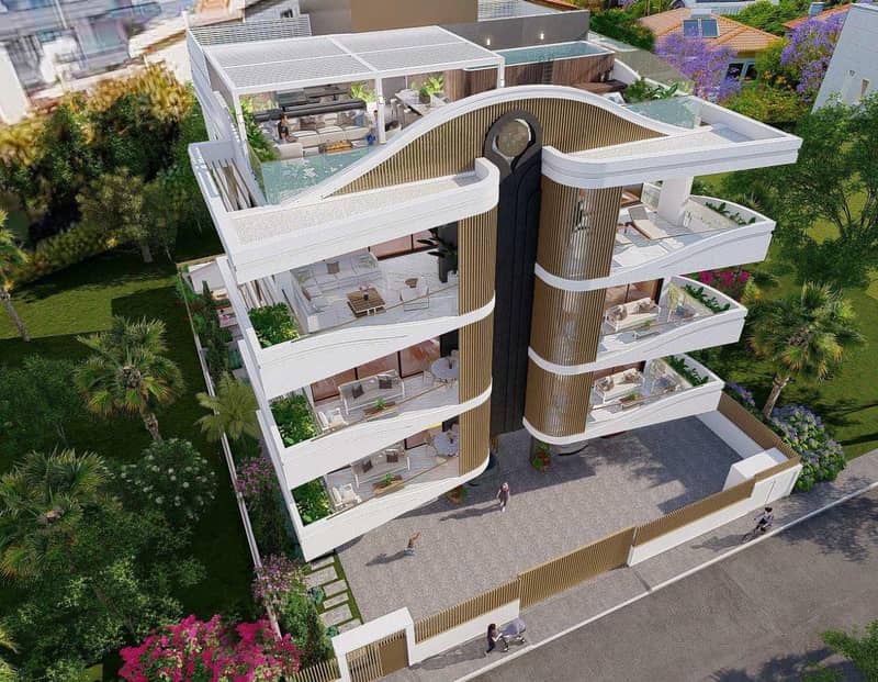 3 new objects in residential complex in Agios Athanasios (Cyprus) — photo 3