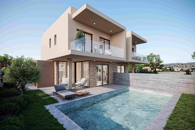 21 new villas in residential complex in Geroskipou — photo 10