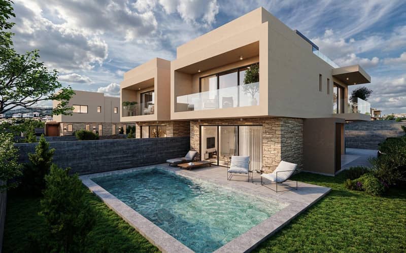21 new villas in residential complex in Geroskipou — photo 4