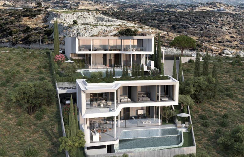 1 new villa in residential complex in Agios Tychonas — photo 2