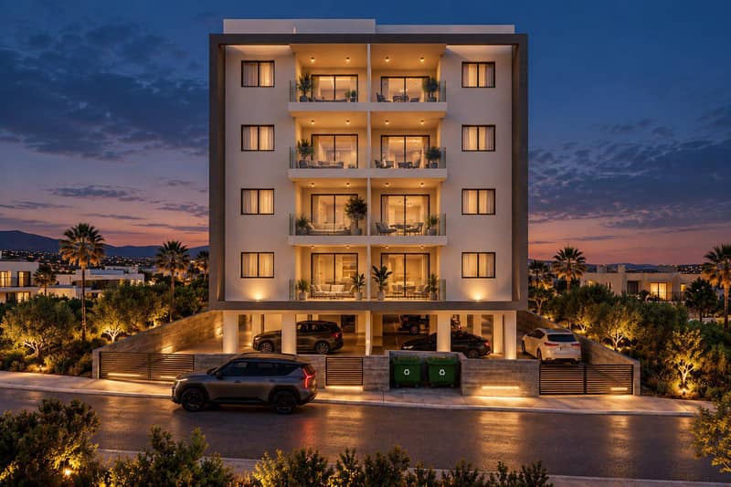 12 new flats in residential complex in Paphos — photo 4